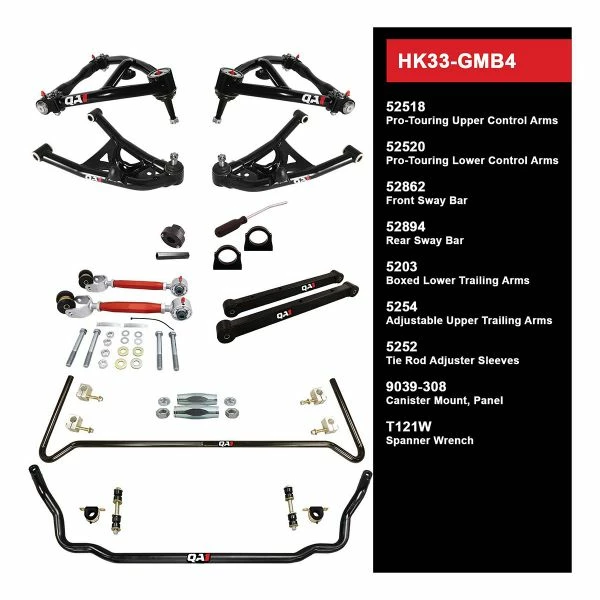 Wholesale π QA1 HANDLING KIT 2.0 - LEVEL 3 - GM B-BODY; 78-93 GM B-BODY - W/O SHOCKS HK33-GMB4 β€οΈ 1 Wholesale π QA1 HANDLING KIT 2.0 - LEVEL 3 - GM B-BODY; 78-93 GM B-BODY - W/O SHOCKS HK33-GMB4 β€οΈ