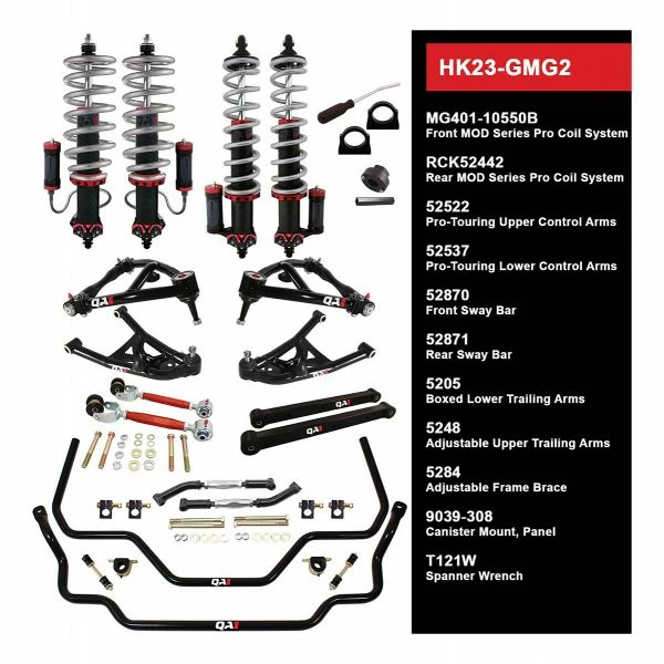 Flash Sale π QA1 HANDLING KIT 2.0 - LEVEL 3 - G-PRIX - MONTE; GM - 69-72 G-BODY - W/ SHOCKS HK23-GMG2 π 1 Flash Sale π QA1 HANDLING KIT 2.0 - LEVEL 3 - G-PRIX - MONTE; GM - 69-72 G-BODY - W/ SHOCKS HK23-GMG2 π