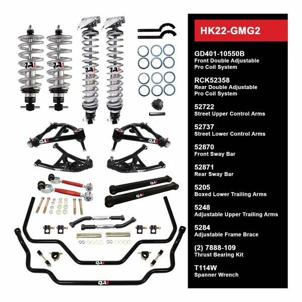 Outlet βοΈ QA1 HANDLING KIT 2.0 - LEVEL 2 - G-PRIX - MONTE; GM - 69-72 G-BODY - W/ SHOCKS HK22-GMG2 π 1 Outlet βοΈ QA1 HANDLING KIT 2.0 - LEVEL 2 - G-PRIX - MONTE; GM - 69-72 G-BODY - W/ SHOCKS HK22-GMG2 π