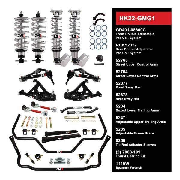 Brand new π₯° QA1 HANDLING KIT 2.0 - LEVEL 2 - GM G-BODY; 78-88 GM G-BODY - W/ SHOCKS HK22-GMG1 π 1 Brand new π₯° QA1 HANDLING KIT 2.0 - LEVEL 2 - GM G-BODY; 78-88 GM G-BODY - W/ SHOCKS HK22-GMG1 π