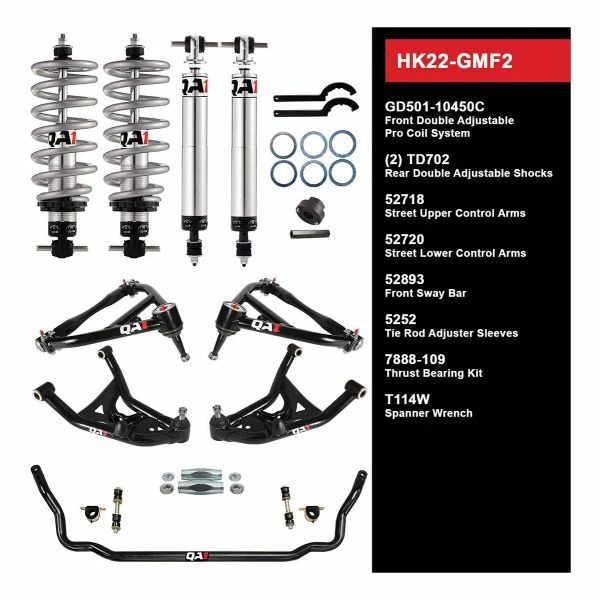 Cheap π QA1 HANDLING KIT 2.0 - LEVEL 2 - GM F-BODY; 70-81 GM F-BODY - W/ SHOCKS HK22-GMF2 β€οΈ 1 Cheap π QA1 HANDLING KIT 2.0 - LEVEL 2 - GM F-BODY; 70-81 GM F-BODY - W/ SHOCKS HK22-GMF2 β€οΈ
