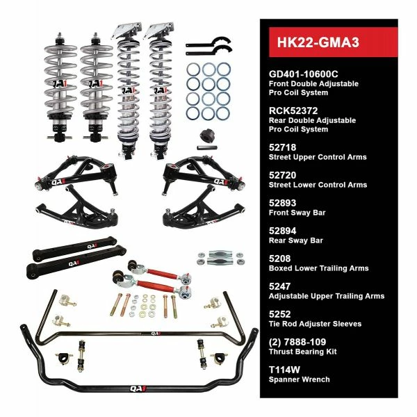 Best Sale ❤️ QA1 HANDLING KIT 2.0 - LEVEL 2 - GM A-BODY; 73-77 GM A-BODY - W/ SHOCKS HK22-GMA3 ❤️ 1 Best Sale ❤️ QA1 HANDLING KIT 2.0 - LEVEL 2 - GM A-BODY; 73-77 GM A-BODY - W/ SHOCKS HK22-GMA3 ❤️