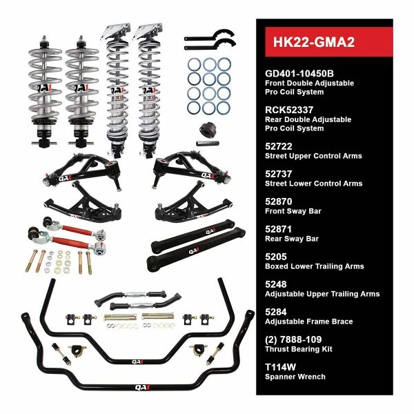 Budget β QA1 HANDLING KIT 2.0 - LEVEL 2 - GM A-BODY; 68-72 GM A-BODY - W/ SHOCKS HK22-GMA2 π€© 1 Budget β QA1 HANDLING KIT 2.0 - LEVEL 2 - GM A-BODY; 68-72 GM A-BODY - W/ SHOCKS HK22-GMA2 π€©