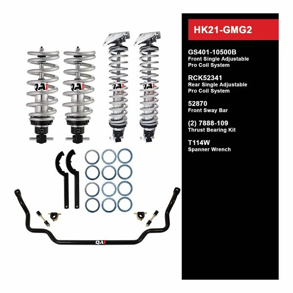 Discount π QA1 HANDLING KIT 2.0 - LEVEL 1 - G-PRIX - MONTE; GM - 69-72 G-BODY - W/ SHOCKS HK21-GMG2 π 1 Discount π QA1 HANDLING KIT 2.0 - LEVEL 1 - G-PRIX - MONTE; GM - 69-72 G-BODY - W/ SHOCKS HK21-GMG2 π
