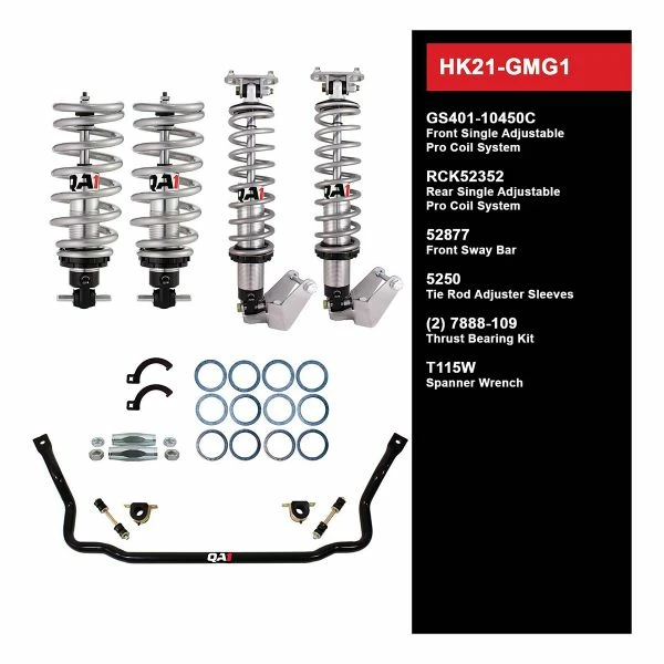 Top 10 β QA1 HANDLING KIT 2.0 - LEVEL 1 - GM G-BODY; 78-88 GM G-BODY - W/SHOCKS HK21-GMG1 π 1 Top 10 β QA1 HANDLING KIT 2.0 - LEVEL 1 - GM G-BODY; 78-88 GM G-BODY - W/SHOCKS HK21-GMG1 π