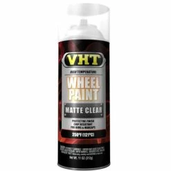 Best Sale ✨ VHT Wheel Paint High Temp Matte Clear 🧥 Coat Aerosol 11 OZ SP190 🧨
